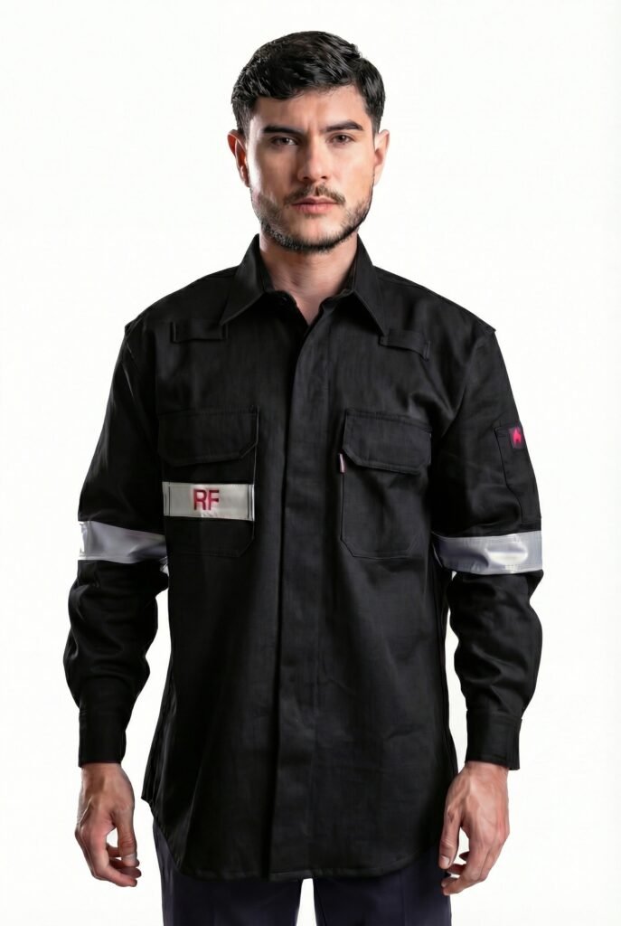 CAMISA GABARDINA IGNÍFUGA  TRATADA